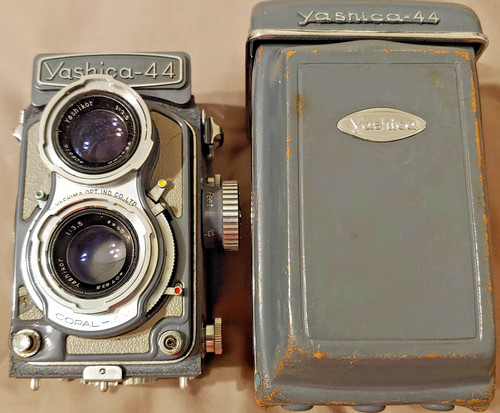 Yashica tlr grey film - yashica,