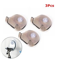 3X Shaver Toothbrush Razor Washroom Wall Bathroom Sucker Suction Cup Hook Holder