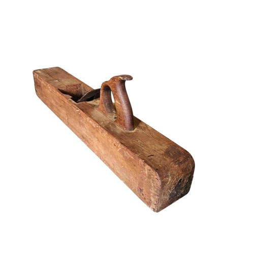 Antique butcher wood block - w.,