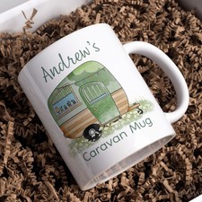 Personalised Caravan Mug