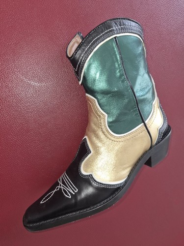Zara metallic green - zara, gold