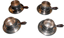 Set 4 Victorian Silver Plate