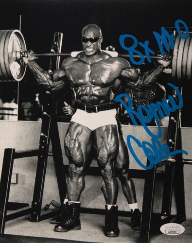 Ronnie coleman signed 8x10 - signed,