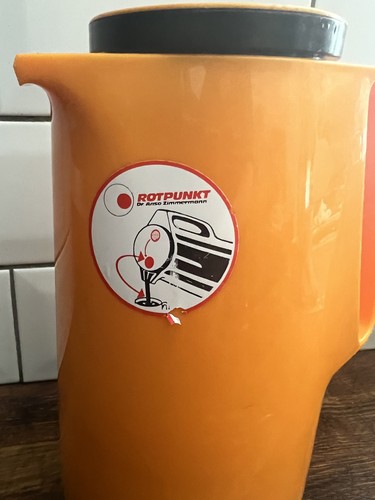 Vintage rotpunkt thermos jug - vintage,
