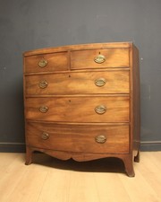 Antique Regency Mahogany Bow