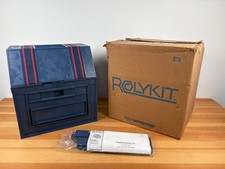 LARGE RolyKit Roll Up Storage Box Sewing Modelling Crafts Fishing Tools Blue