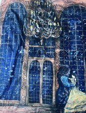 Fairyloot 'Beauty and the Beast' tapestry/throw/blanket