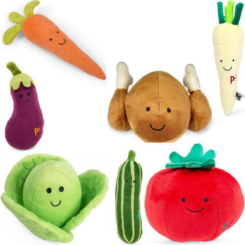 Petface fluffy carrot dog - petface, toy