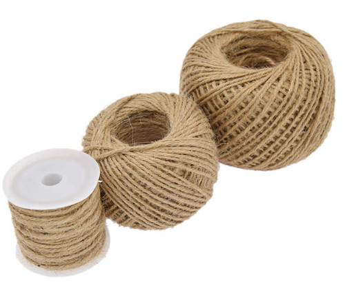 3mm natural hessian twine - natural,