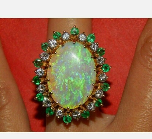 Large fire opal simulated - ct,