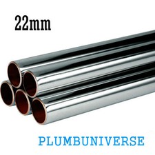 Chrome plated copper pipe/tube