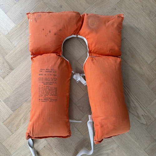 Vintage life vest jacket - life,