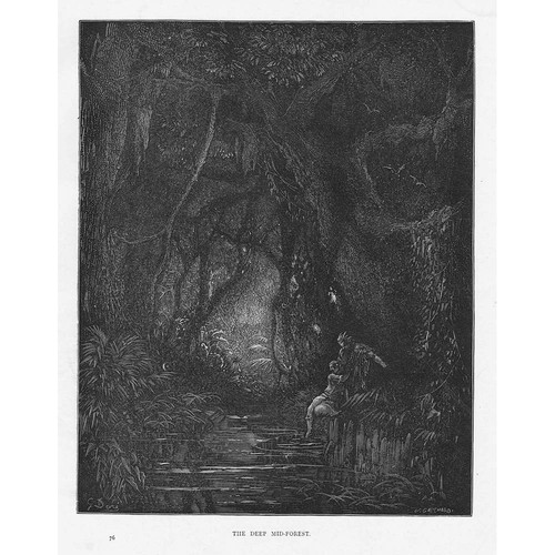 Gustave dore the deep - the,
