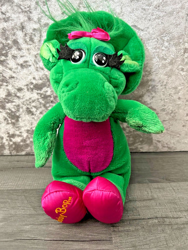 Barney baby bop plush lyons - bop,