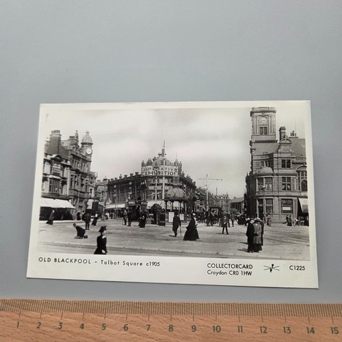 Vintage postcard old - vintage, blackpool