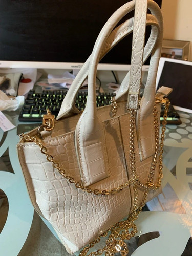 Zara cream beige - croc, style