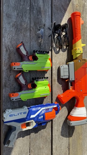 Various nerf dart blasters - 4,