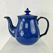 Lovely Denby Imperial Blue Teapot, 18cm #232