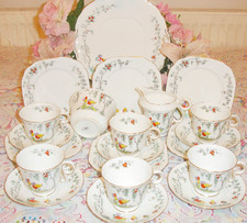 Vintage Tea Set Salisbury Bone