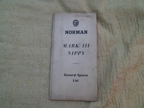 Norman nippy mark 111 - nippy,