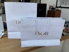 Set of 2 Authentic Dior White