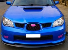 For Subaru Impreza Hawkeye Models Front Splitter Lip Spoiler 06-07 STi Plastic 