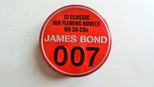 IAN FLEMING JAMES BOND 007 CD AUDIO BOOKS IN TIN 12 NOVELS