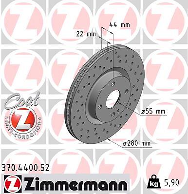 New brake disc for mazda - 2x,