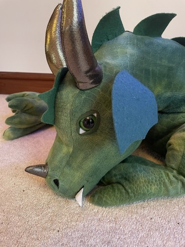 Green plush wearable - m&s,