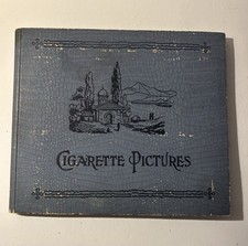 Vintage Cigarette Card Album Mixed Cards Approx 300 Cards