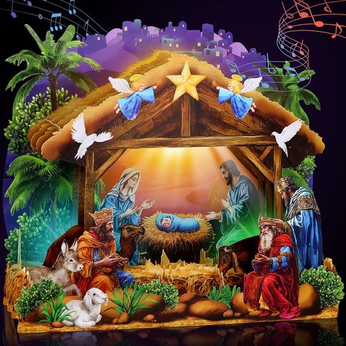 Religious pop nativity - up,