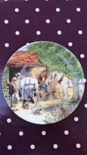 Royal Doulton The Blacksmith Old Country Crafts Plate By Susan Neale