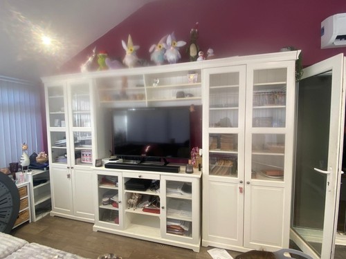 Ikea bookcases unit media - ikea,