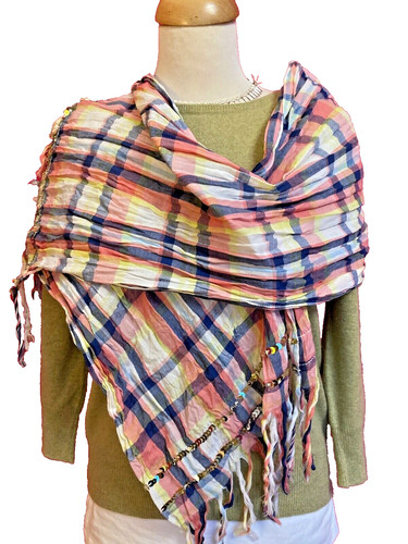 Mini boden cotton checked - cotton,