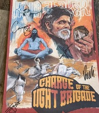 PROG / PSYCH / KULA SHAKER': 'CHARGE OF THE LIGHT BRIGADE' FULLY SIGNED POSTER