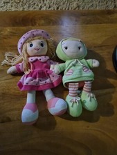 Small Rag Dolls X2 Aurora And