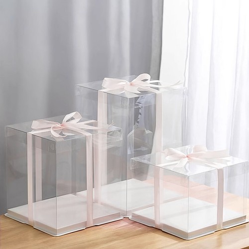 Clear pvc gift boxes - pvc,