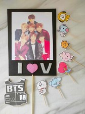 BTS Personalized Cake Topper &