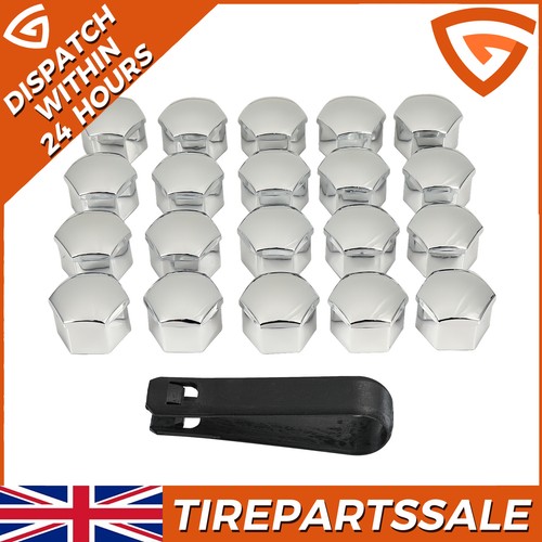 17mm chrome alloy - chrome, car