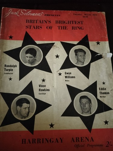 Vintage boxing vince hawkins - vintage,