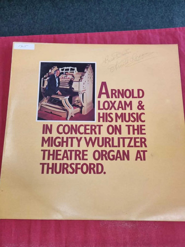 Rare signed arnold loxam - signed,