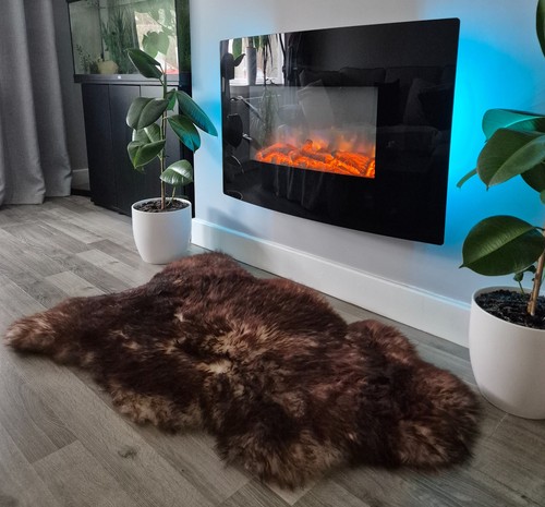 Mouflon sheepskin rug natural - rug,