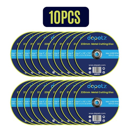 10x metal cutting - metal, discs