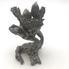 Vintage Pewter ? Metal Candle