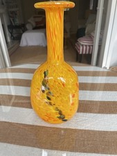 Hand Blown Glass Vase Striking