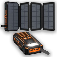 4 Panel Solar Power Bank Pack
