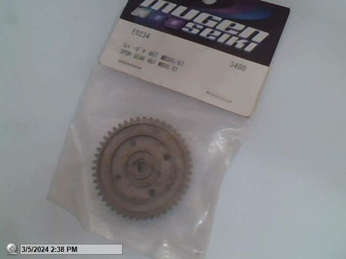 New spur gear - new, mbx6/6t