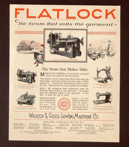 1924 willcox gibbs sewing - willcox, &