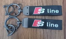 2 Genuine Audi S Line keyring
