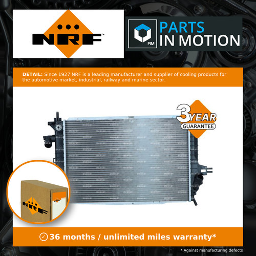 Radiator fits vauxhall zafira - vauxhall,